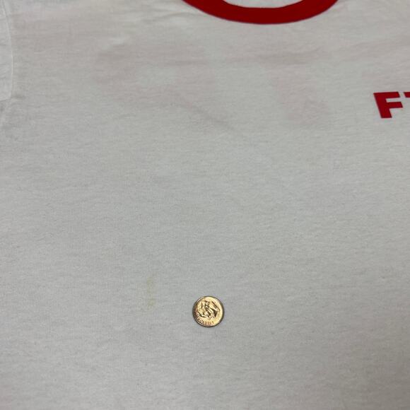 FTP F*ck the Population Logo Ringer Tee Shirt Men's Large - Picture 8 of 10